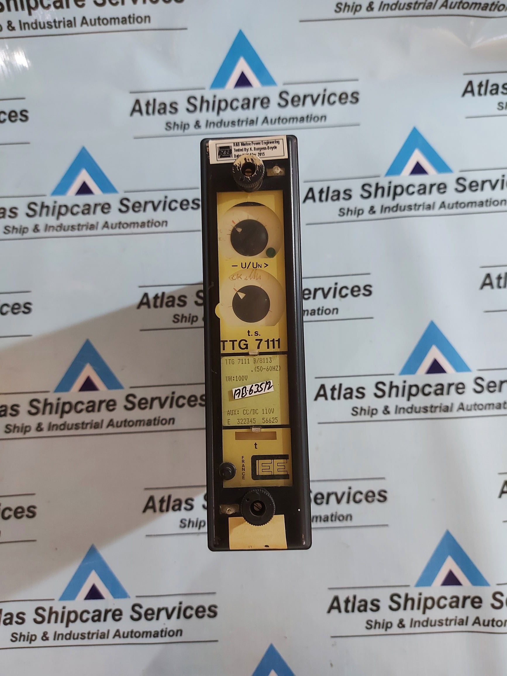 CEE TTG 7111 OVER VOLTAGE PROTECTION RELAY